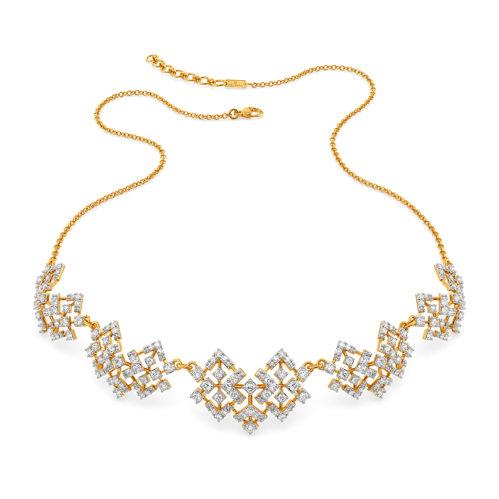 Veiled Magic Diamond Necklaces