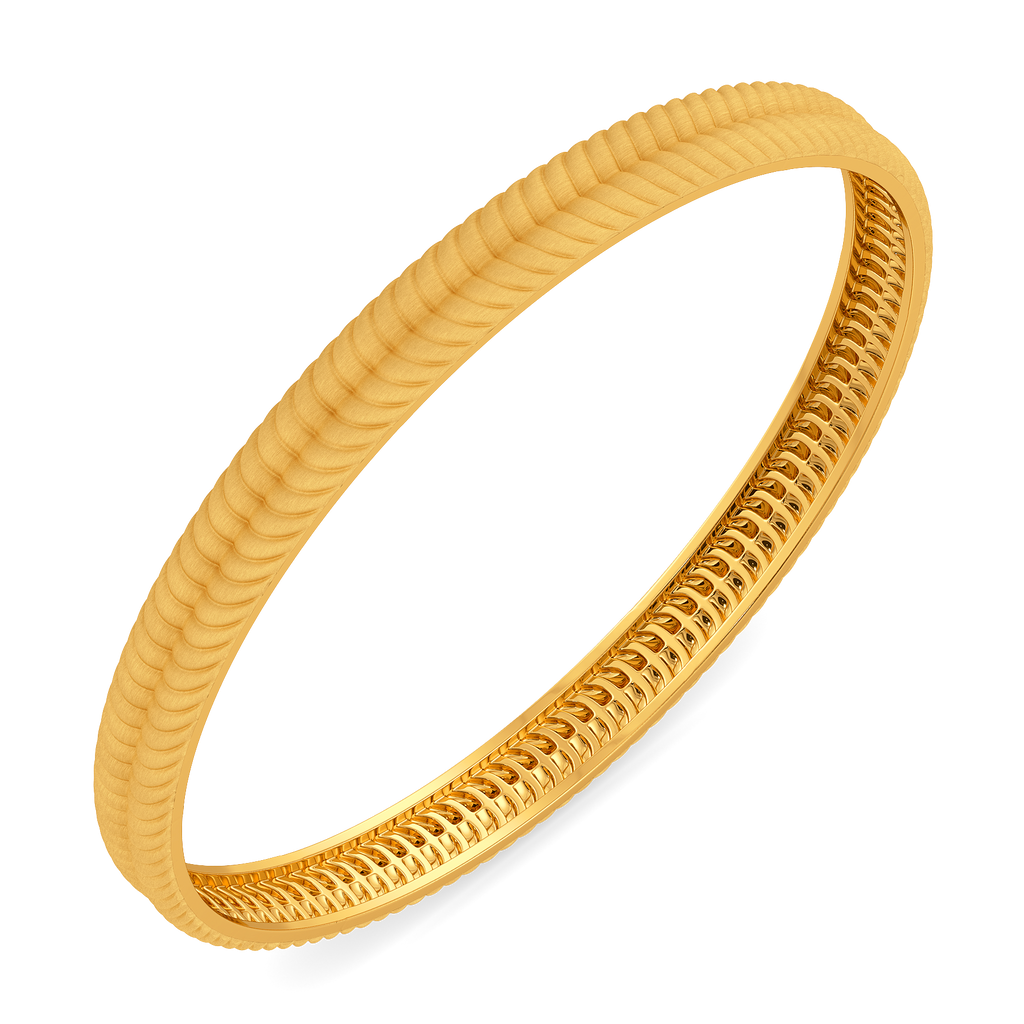 Knitted With Love Gold Bangles