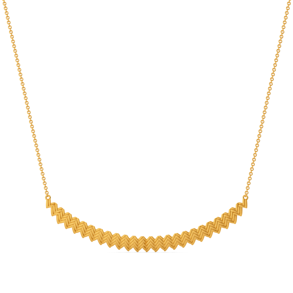 Knits of Autumn Gold Necklaces