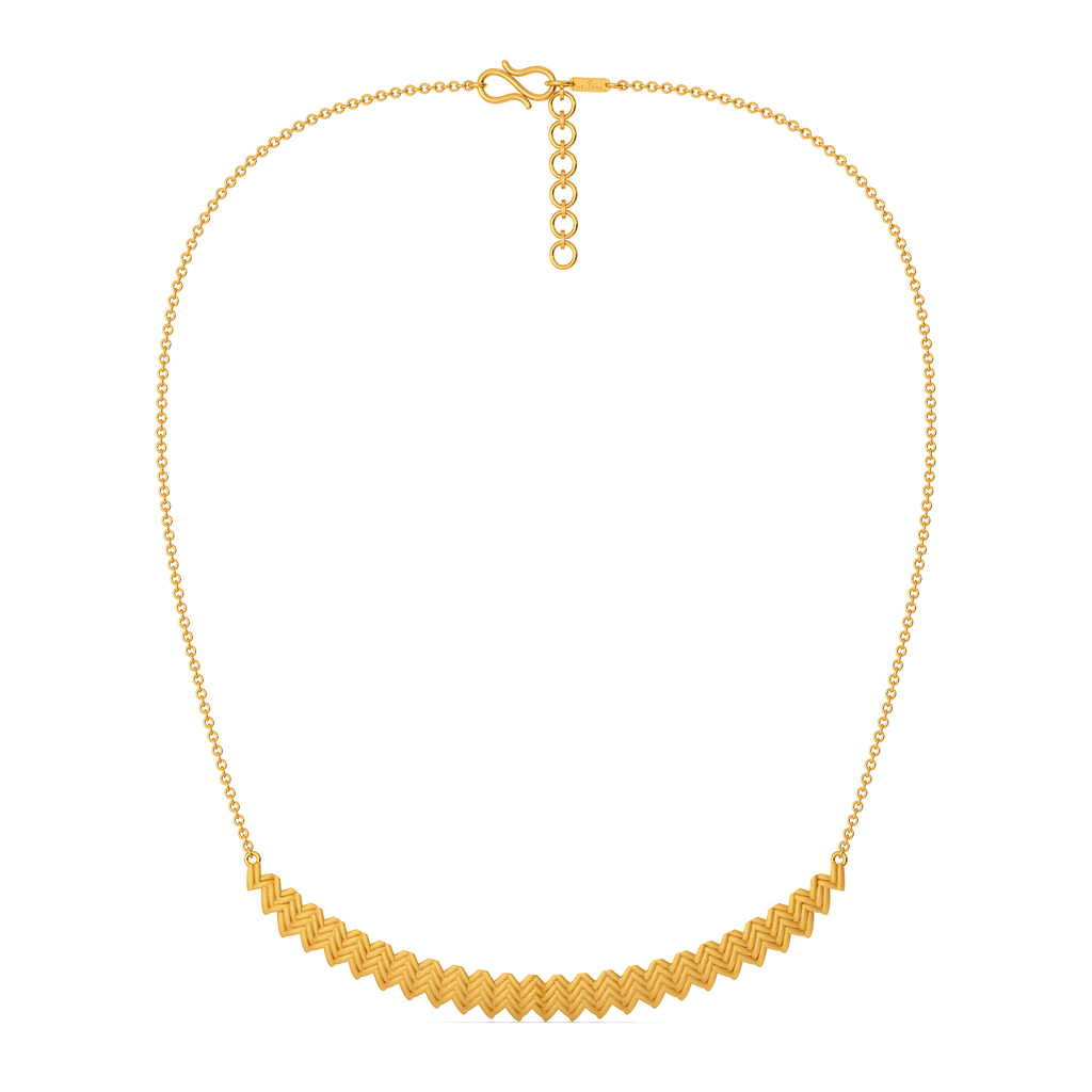 Knits of Autumn Gold Necklaces