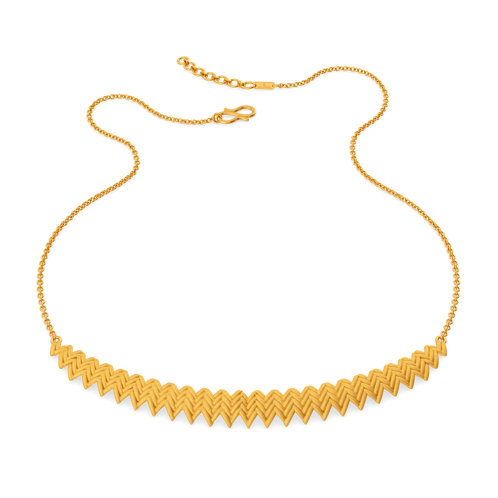 Knits of Autumn Gold Necklaces