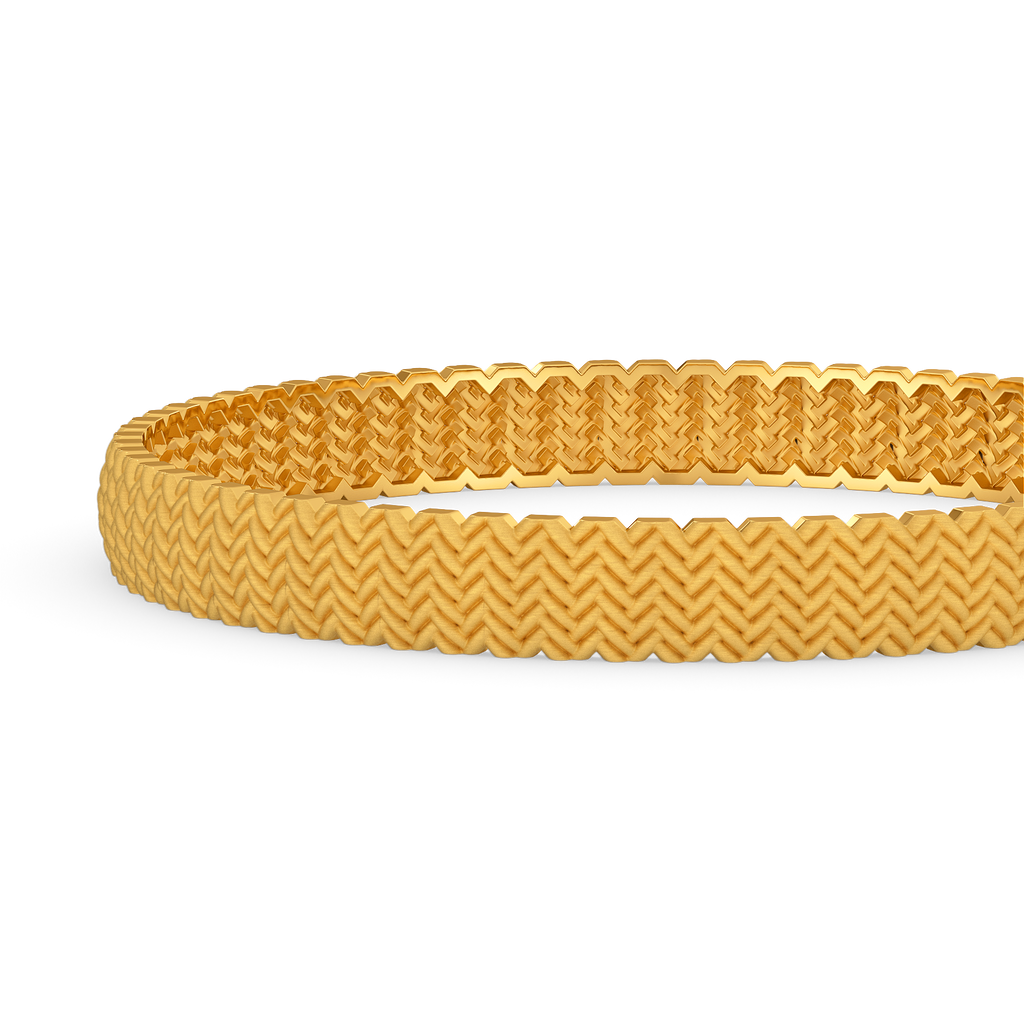 Knits of Autumn Gold Bangles