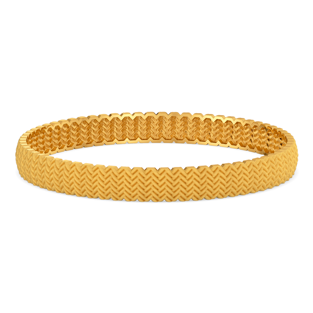 Knits of Autumn Gold Bangles