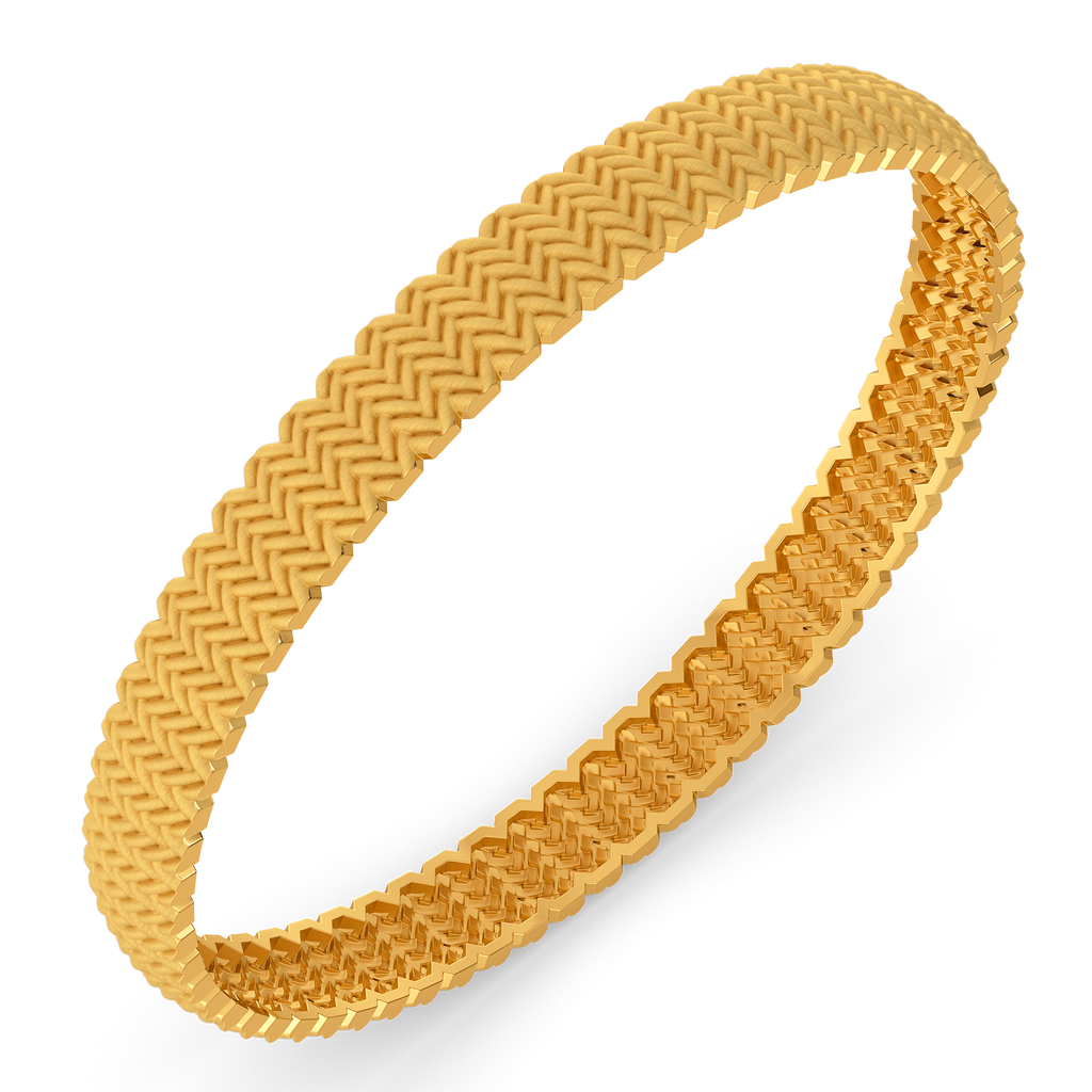 Knits of Autumn Gold Bangles