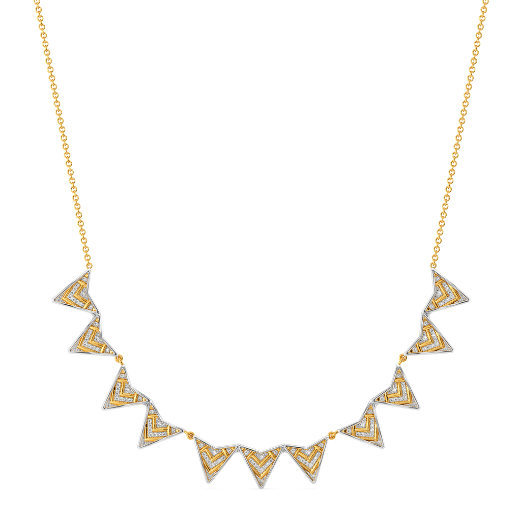 Knits Harmony Diamond Necklaces