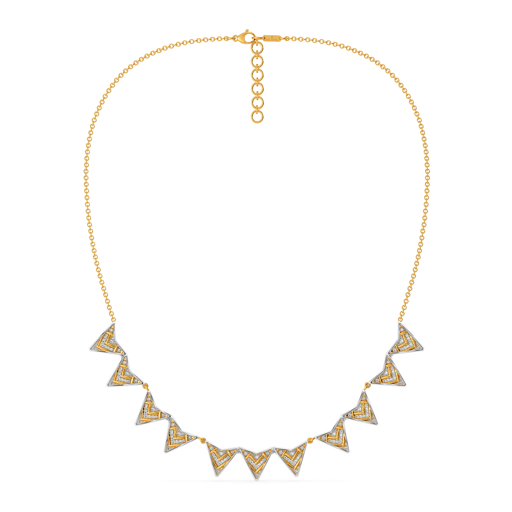 Knits Harmony Diamond Necklaces