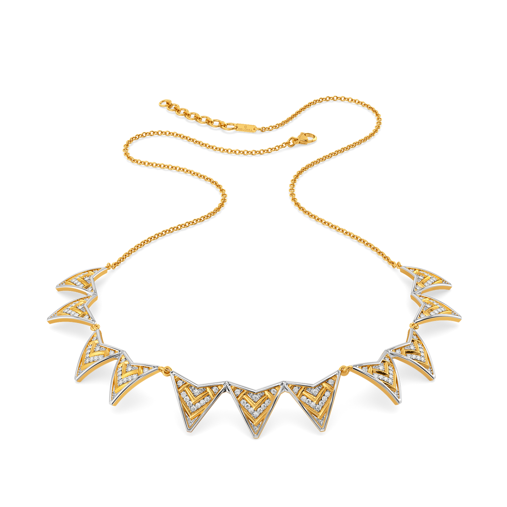 Knits Harmony Diamond Necklaces