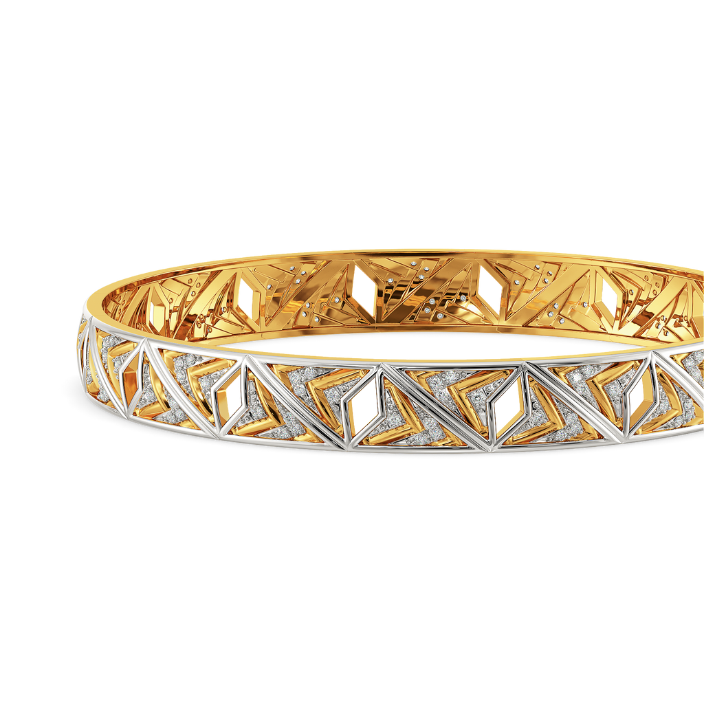 Knits Harmony Diamond Bangles