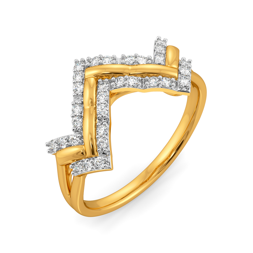 Knit to Meet You Diamond Rings