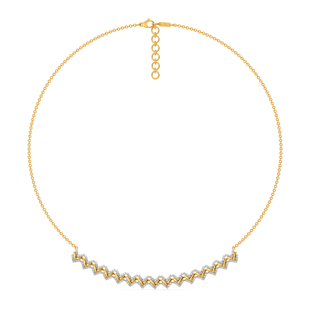 Knit to Meet You Diamond Necklaces