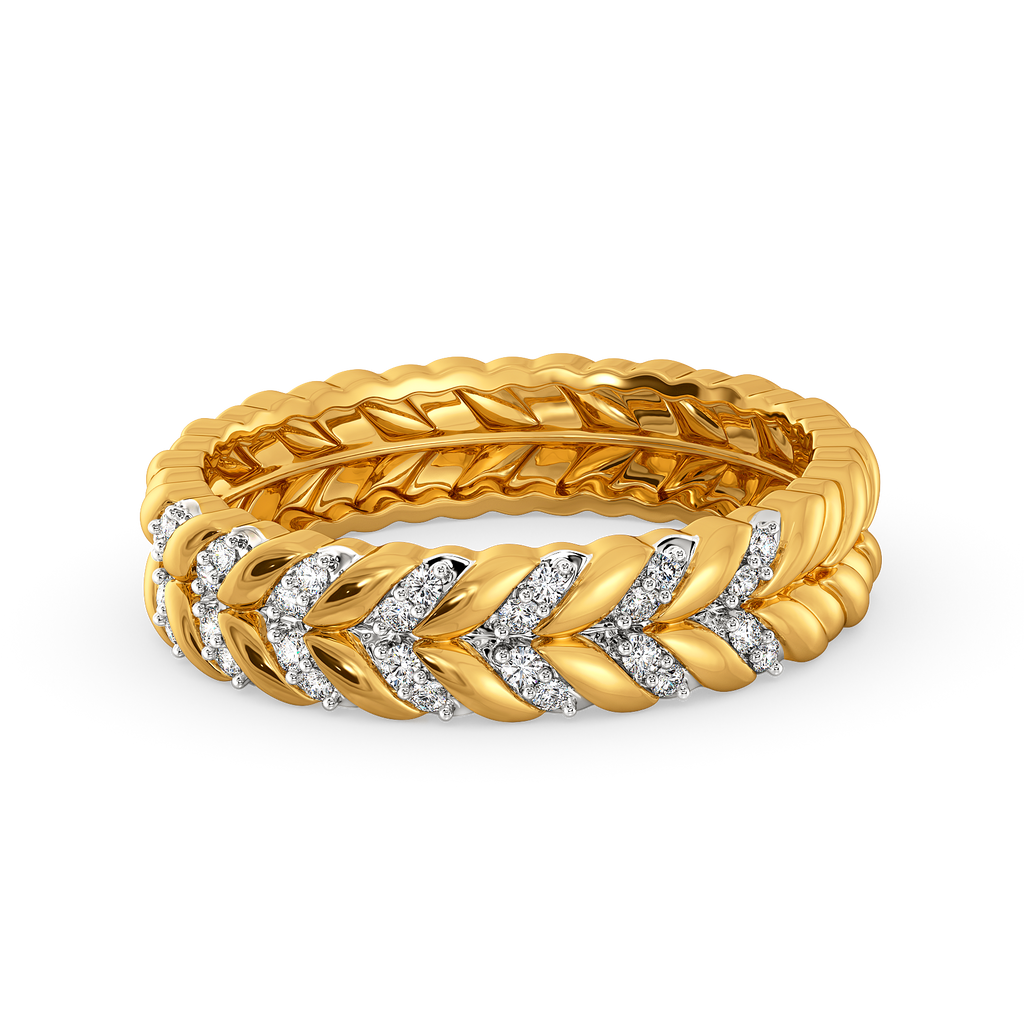 Woven in Sparkle Diamond Rings alternate view 2