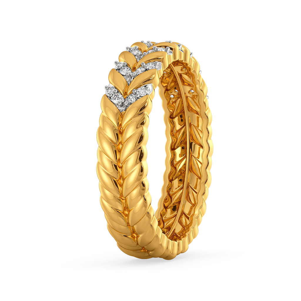 Woven in Sparkle Diamond Rings image