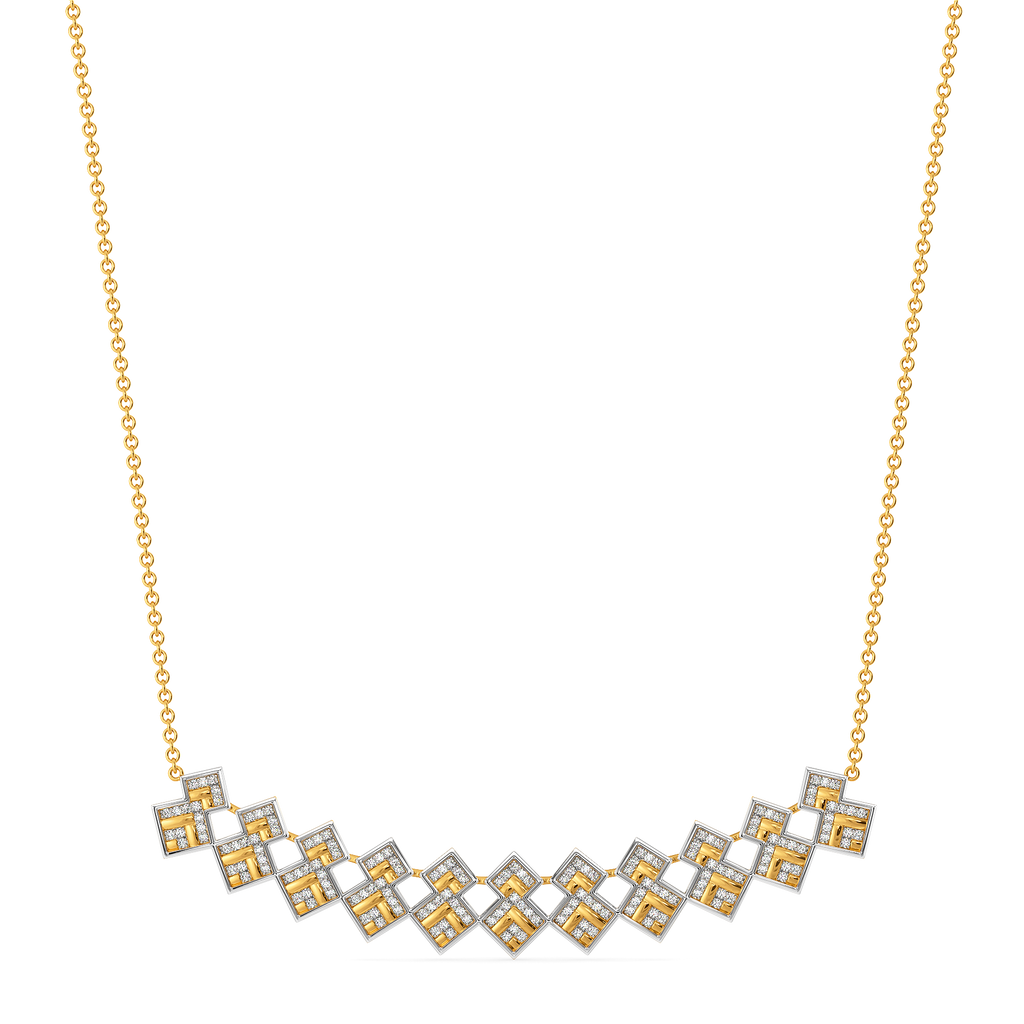 Knit State of Mind Diamond Necklaces