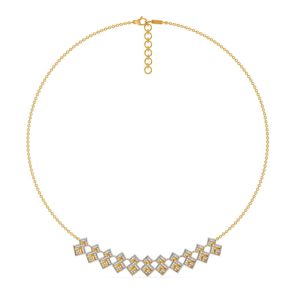 Knit State of Mind Diamond Necklaces