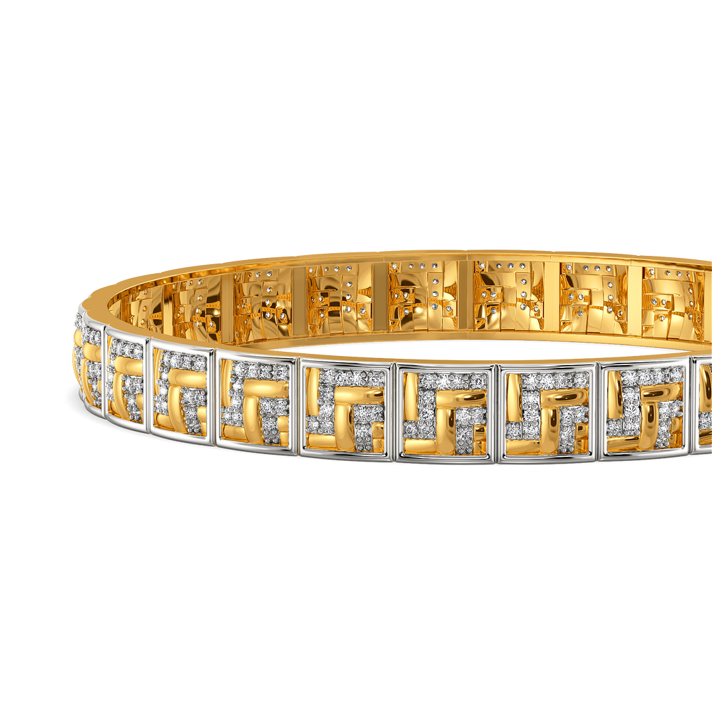 Knit State of Mind Diamond Bangles