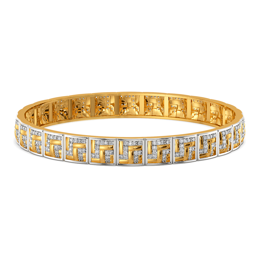 Knit State of Mind Diamond Bangles