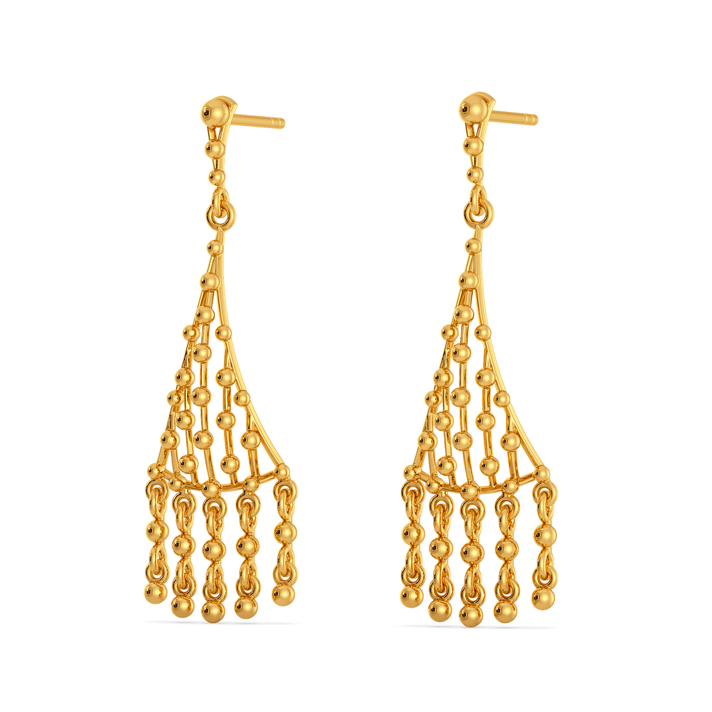In a Fantasy Land Gold Earrings