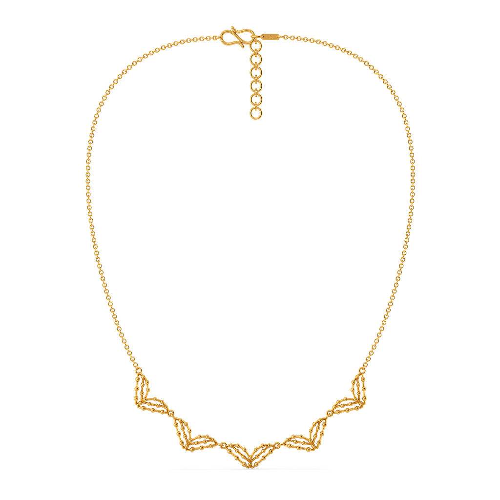 Unbridled Frivolity Gold Necklaces