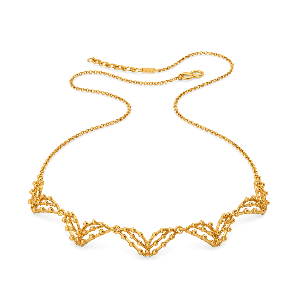 Unbridled Frivolity Gold Necklaces