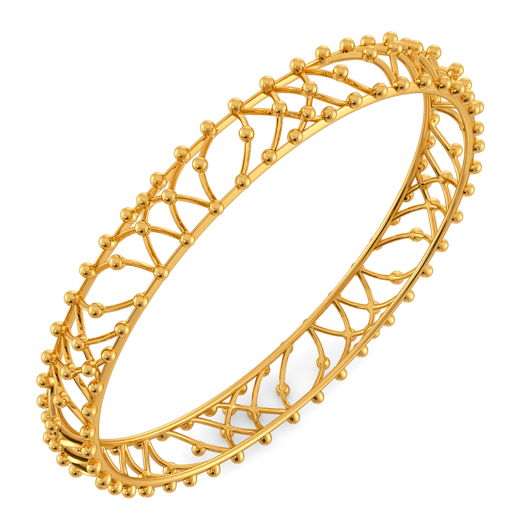 Wear Your Individuality Gold Bangles