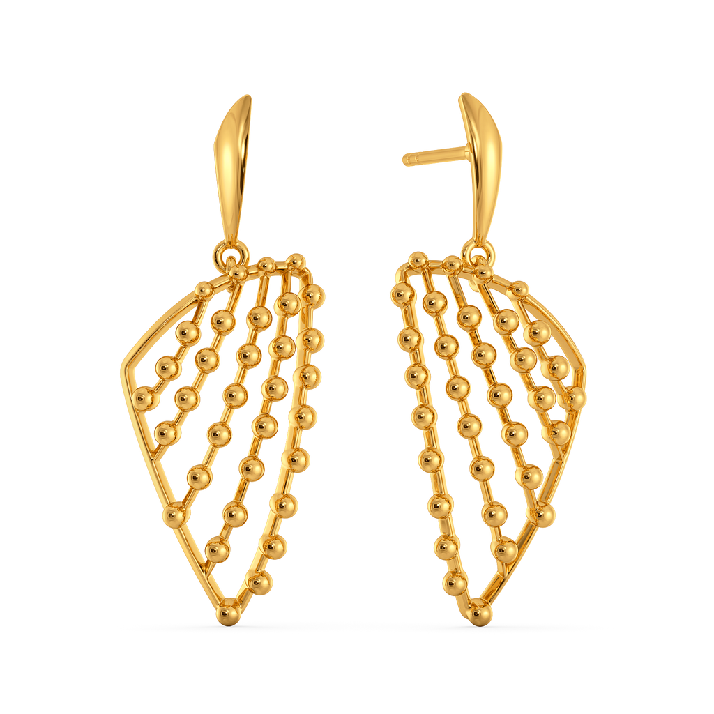 Own Your Glam Gold Earrings
