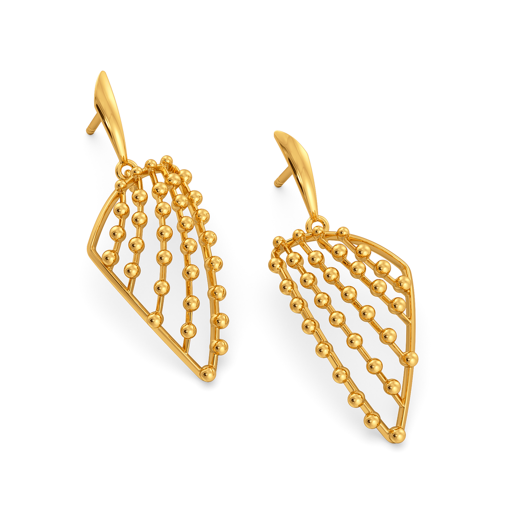 Own Your Glam Gold Earrings