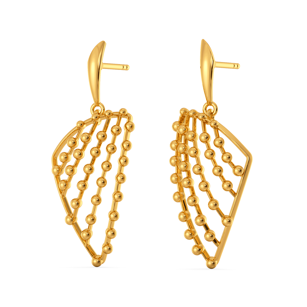 Own Your Glam Gold Earrings