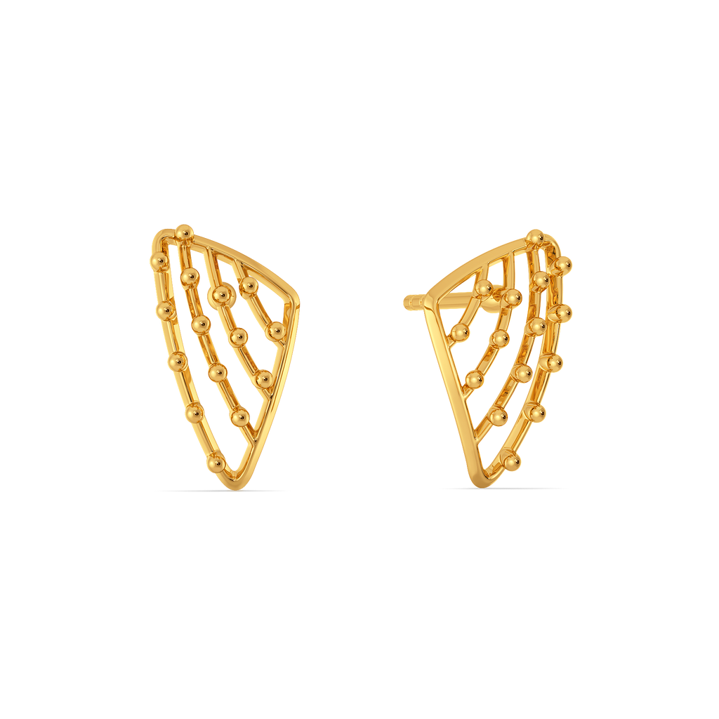 Own Your Glam Gold Earrings