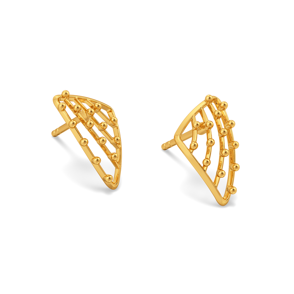 Own Your Glam Gold Earrings