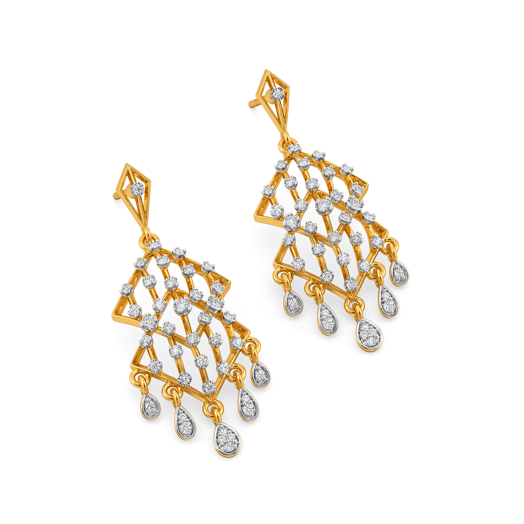 Extravagant Charm Diamond Earrings