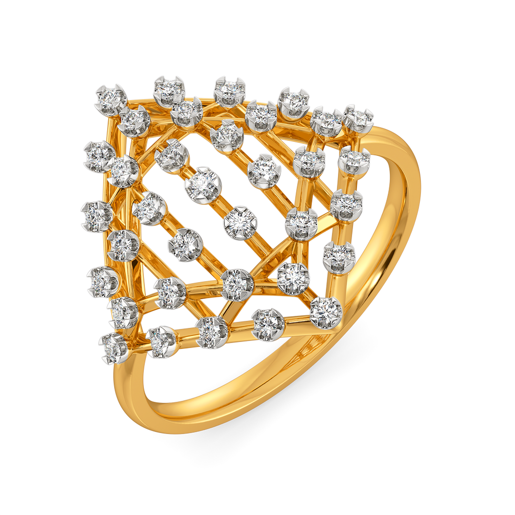 Extravagant Charm Diamond Rings