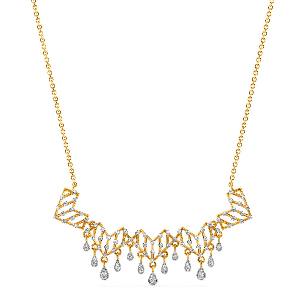 Extravagant Charm Diamond Necklaces