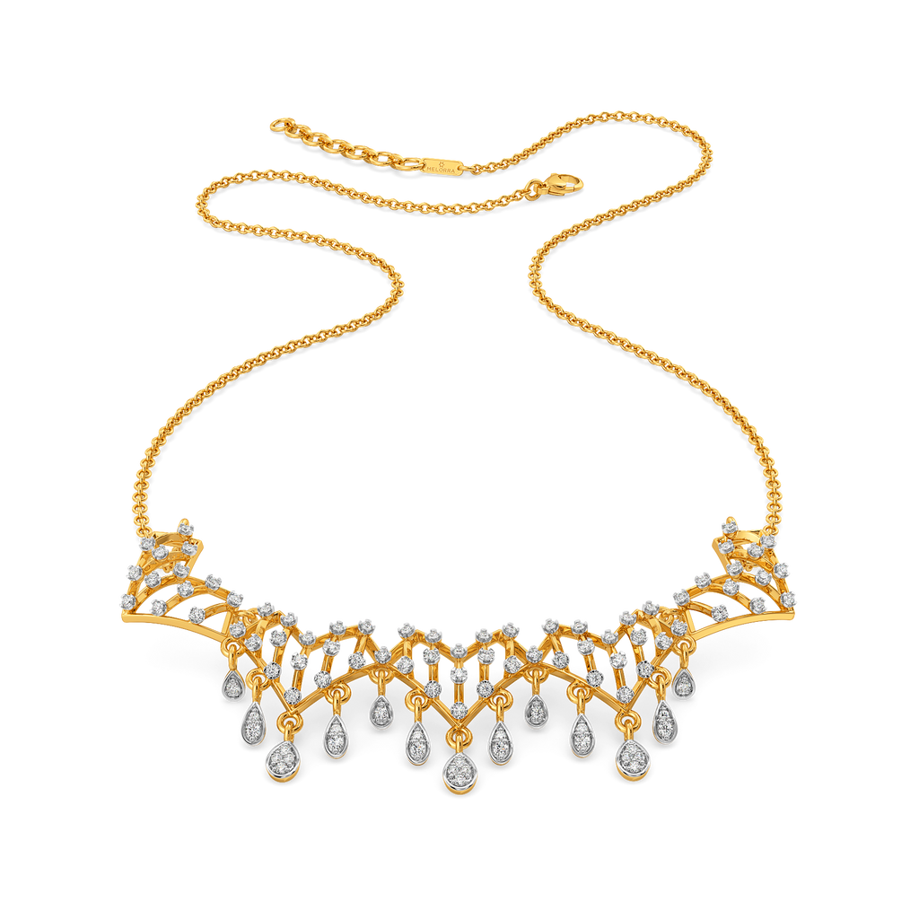 Extravagant Charm Diamond Necklaces