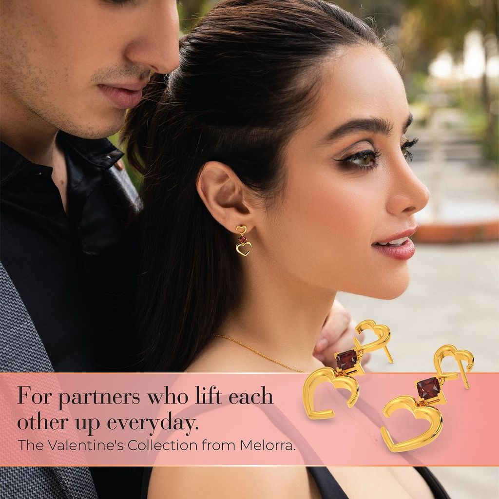 Melorra 18K Lace Blossoms Gold Earrings  Amazonin Fashion