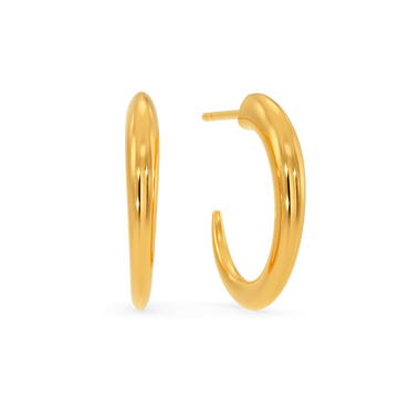 Exotic Power Gold Earrings