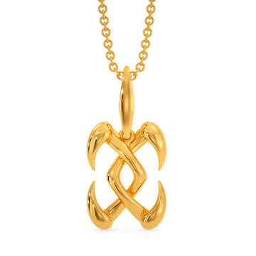 The Fierce Claws Gold Pendants