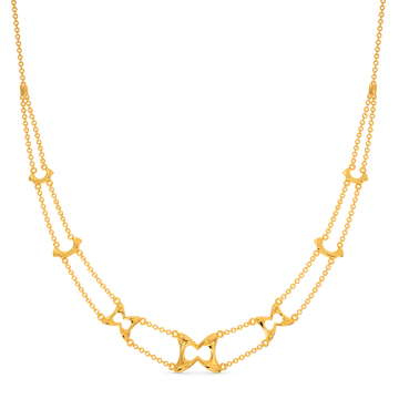 Daring N Devour Gold Necklaces