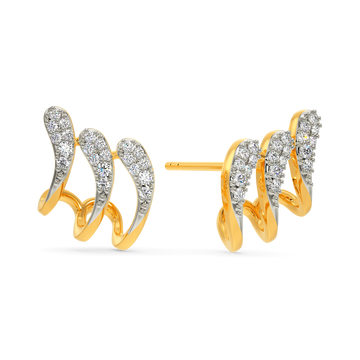 Wolverine Diamond Earrings
