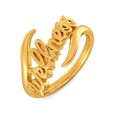 Wellness Vibes Gold Rings