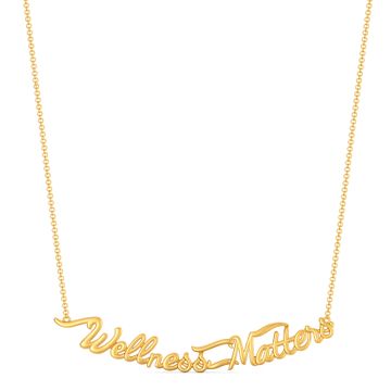 Wellness Vibes Gold Necklaces