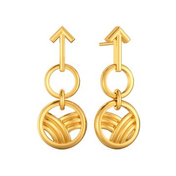 Love Advocate Gold Earrings