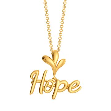 Spirit of Hope Gold Pendants