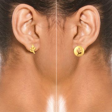 Planet A Gold Earrings