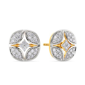 Chic Symmetry Diamond Earrings