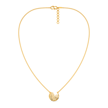 Feather Perfect Gold Necklaces
