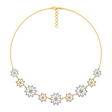 Blossom Bouquet Diamond Necklaces