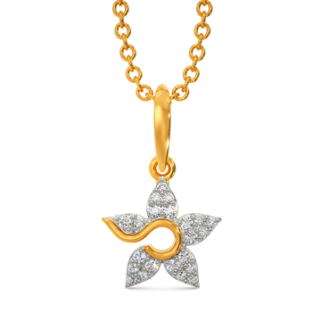 Bloom Breeze Diamond Pendants