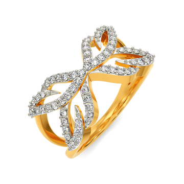 Winged and Whimsy Diamond Rings
