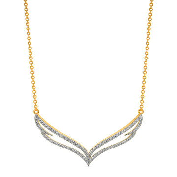 Winged and Whimsy Diamond Necklaces