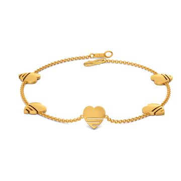 Heart O Mega Gold Bracelets